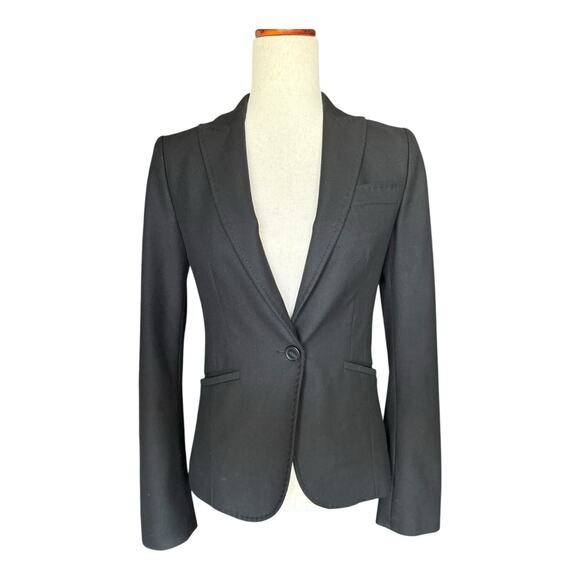 United Colors of Benetton Jackets & Blazers - United Colors Of Benetton Vintage Single Button Black Blazer S